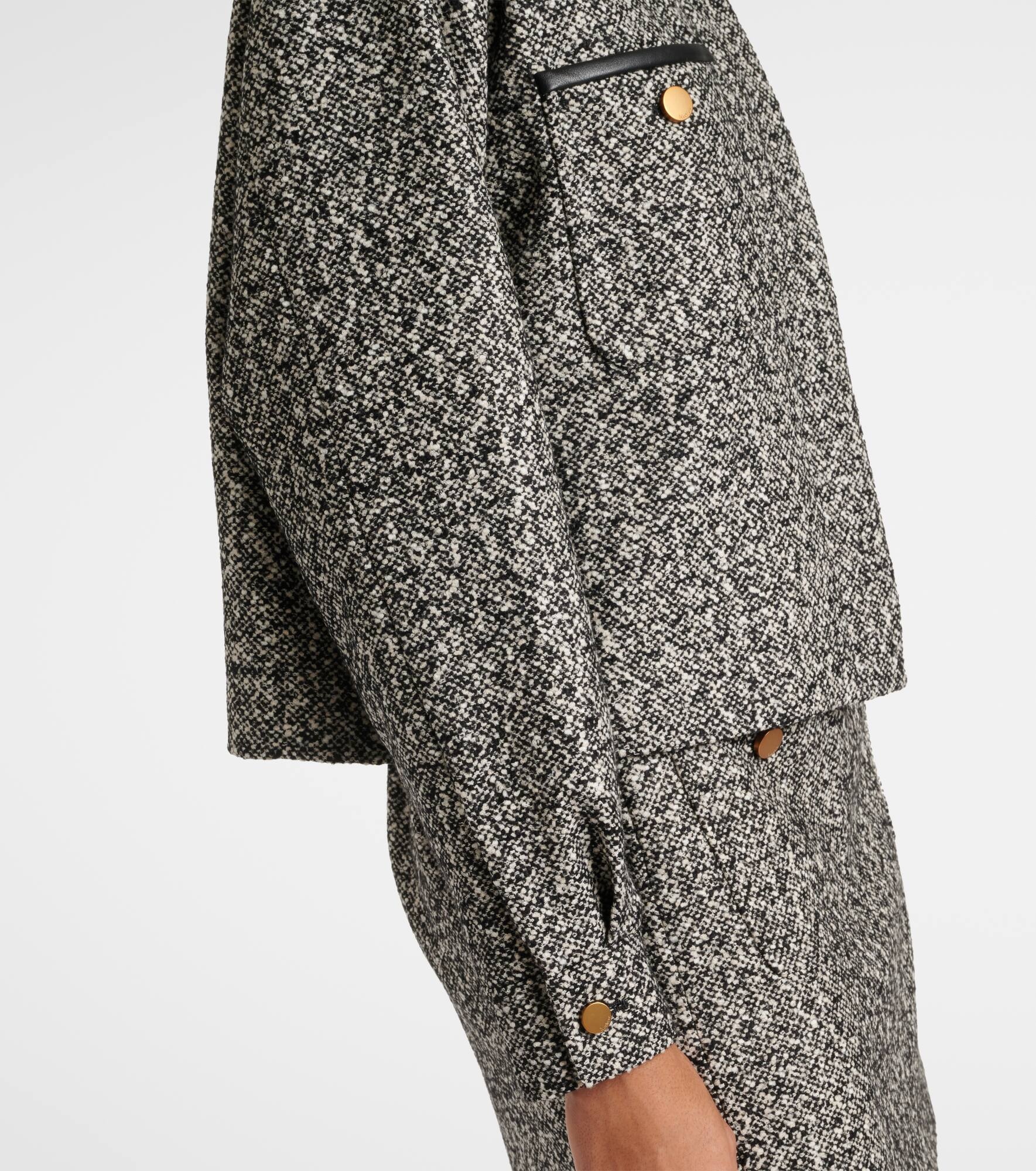 Demien wool-blend tweed jacket - 5