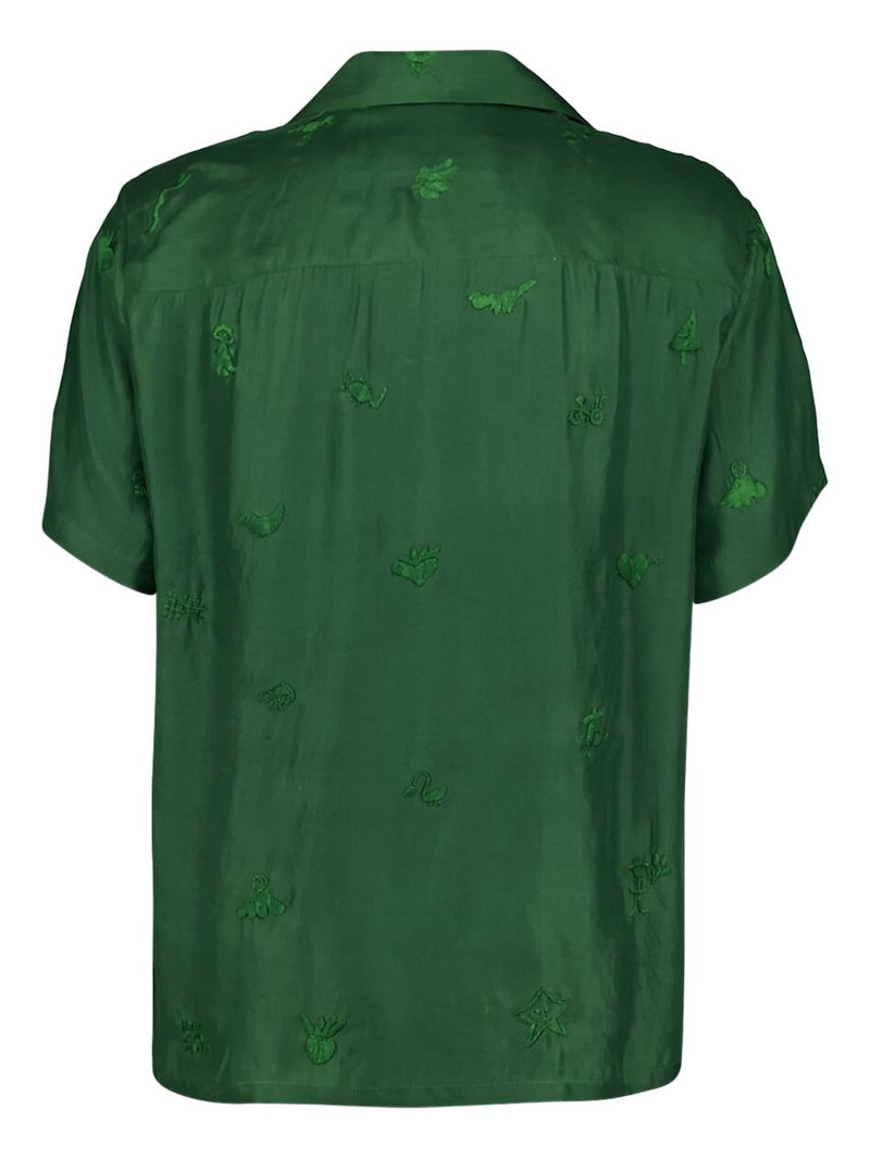 baziszt embroidered pocket shirt outlook