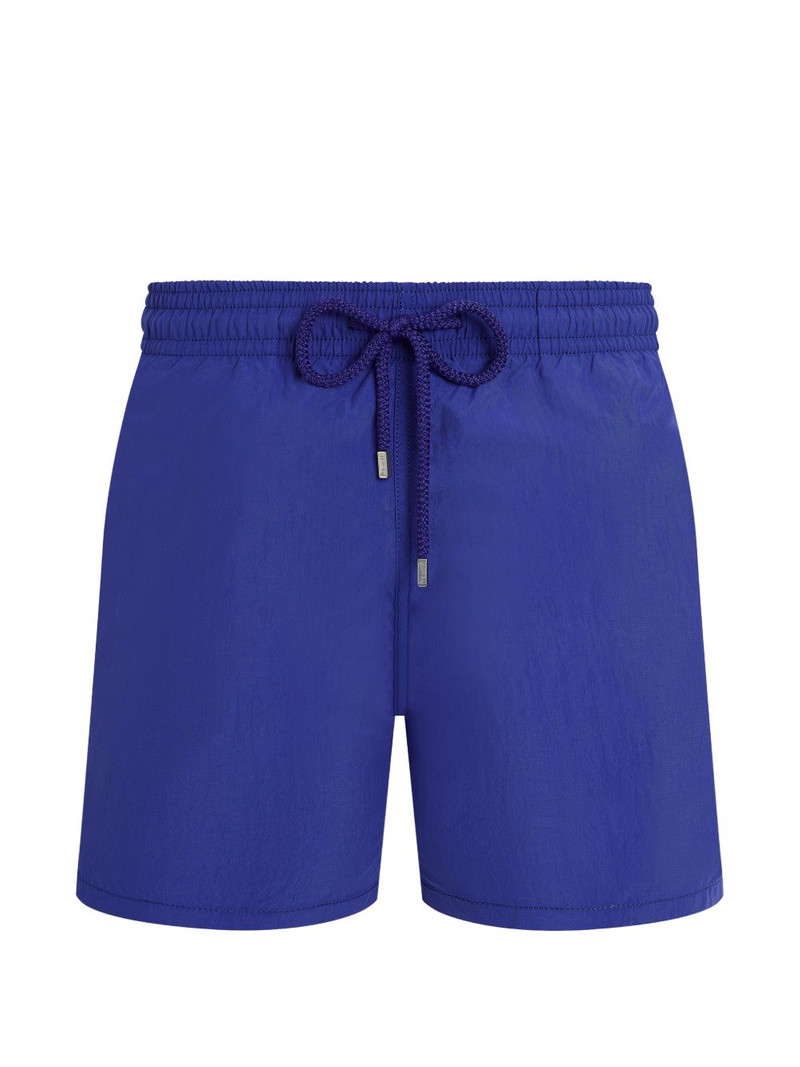 elastic-waist swim shorts 1