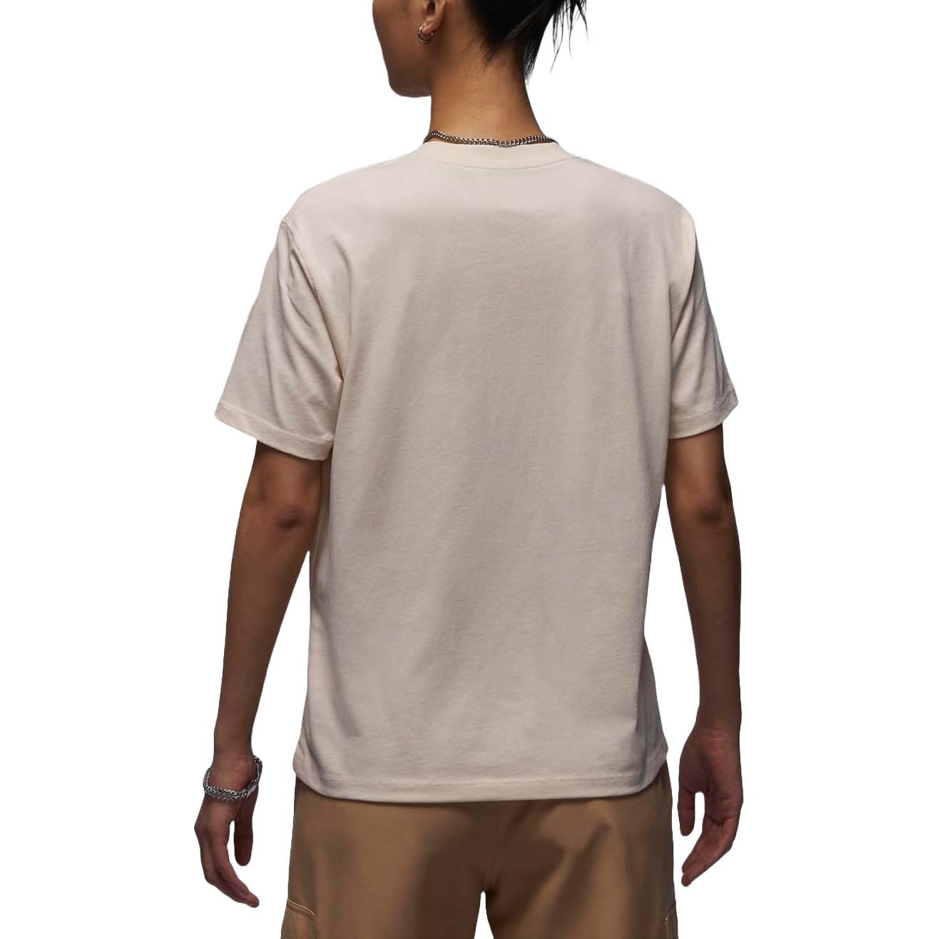 (WMNS) Air Jordan Graphic T-shirt Asia Sizing 'Light Tan' FV7135-203 - 2