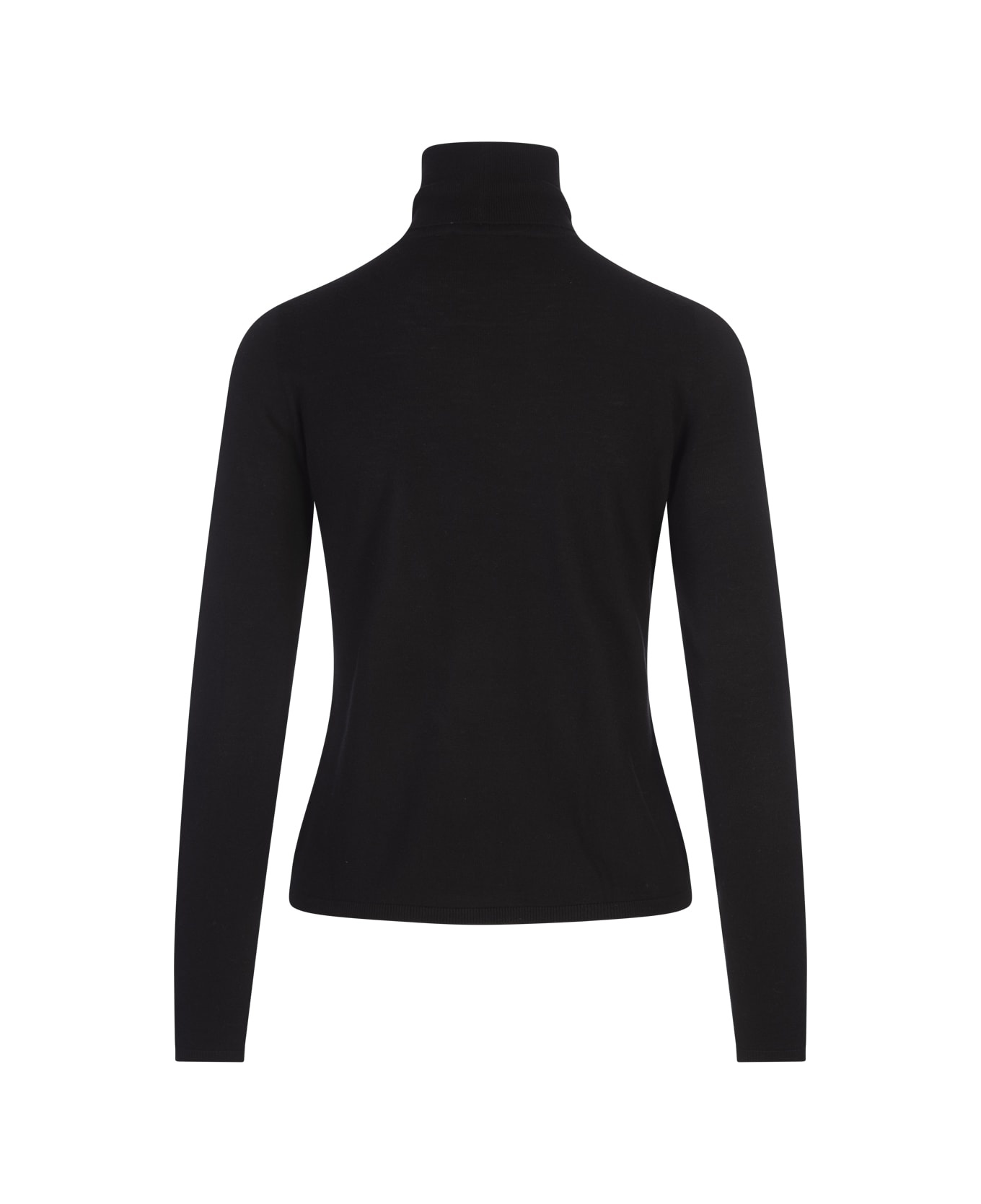 Black Adda Turtleneck Sweater - 2