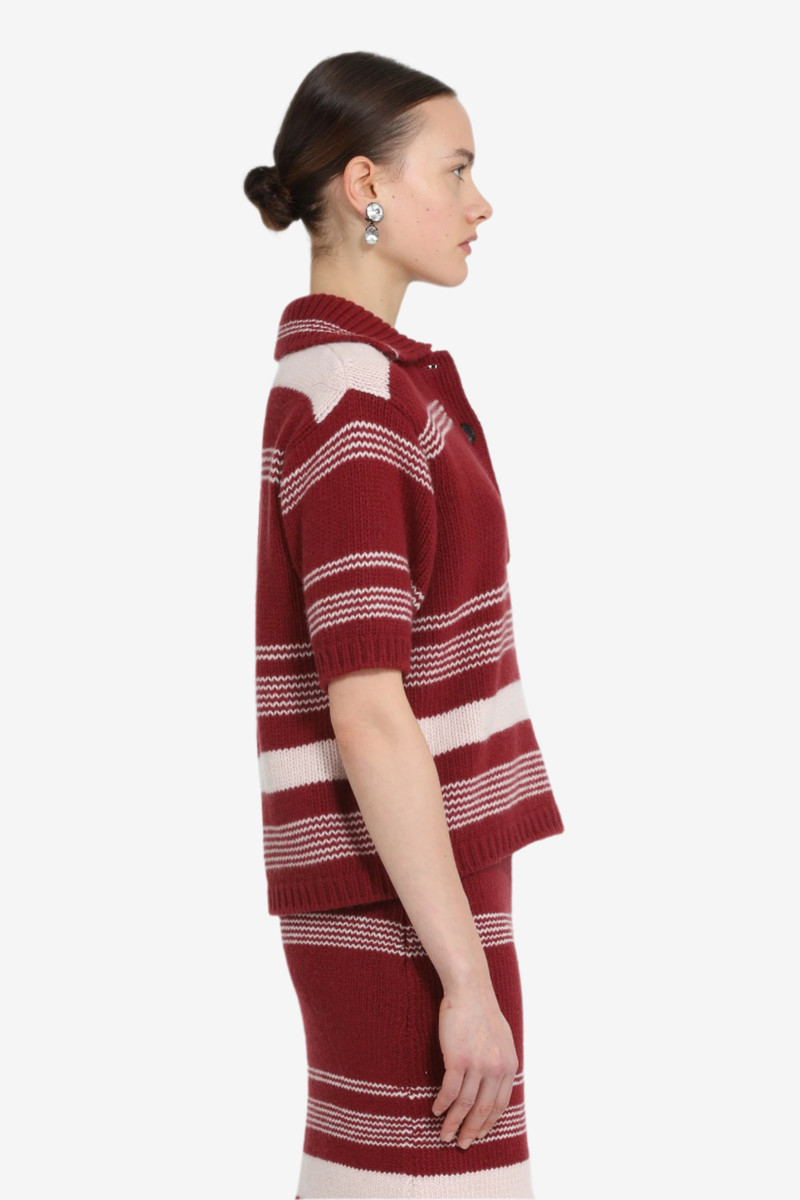 SHORT-SLEEVED STRIPED POLO SHIRT 4