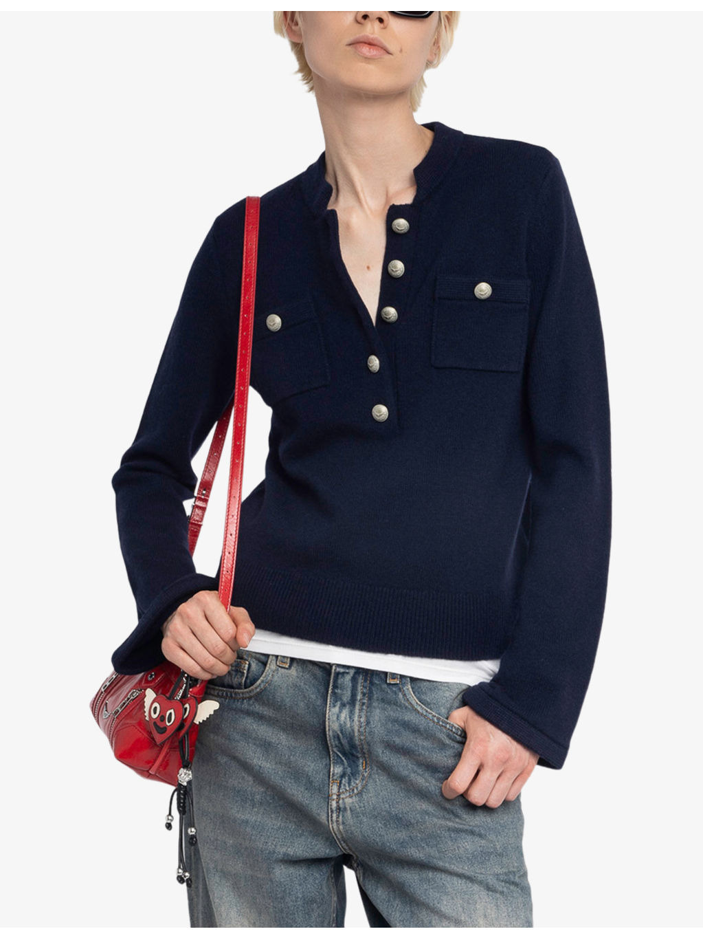 Lucas Wool and Cashmere Jumper - 3