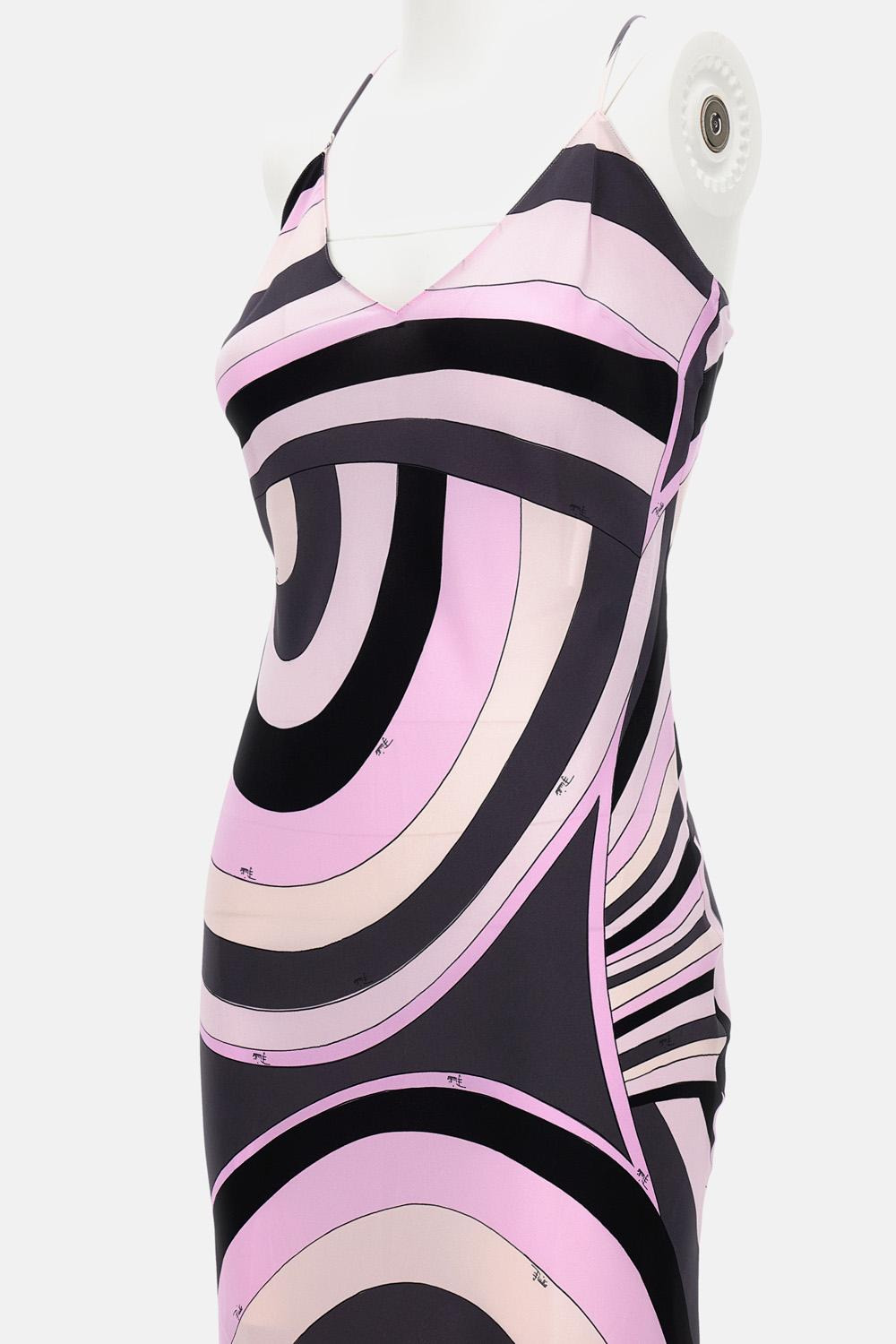Slip Dress in Crepe de Chine - 3