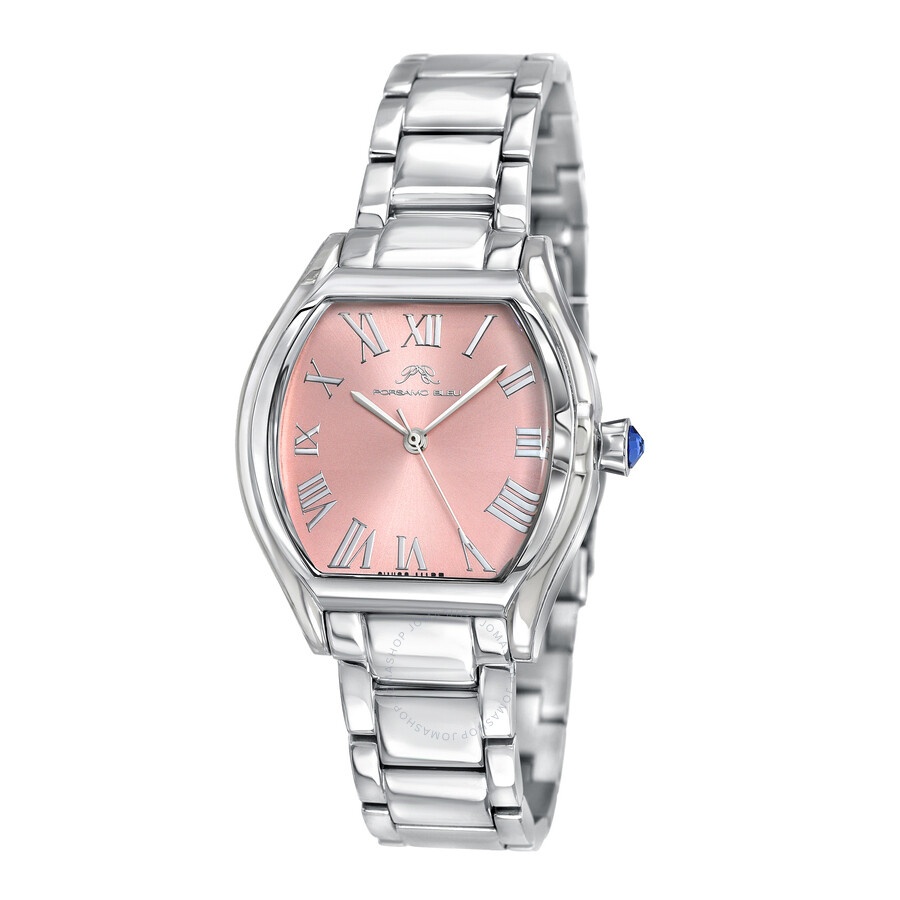 Porsamo Bleu - Porsamo Bleu Celine Quartz Pink Dial Ladies Watch 1001BCES - 1