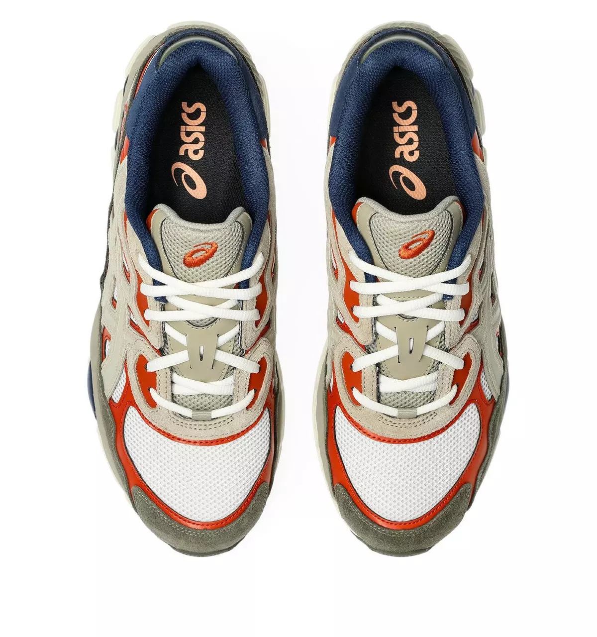 ASICS GEL-NYC "Cream/Orange" Unisex Shoe - 3