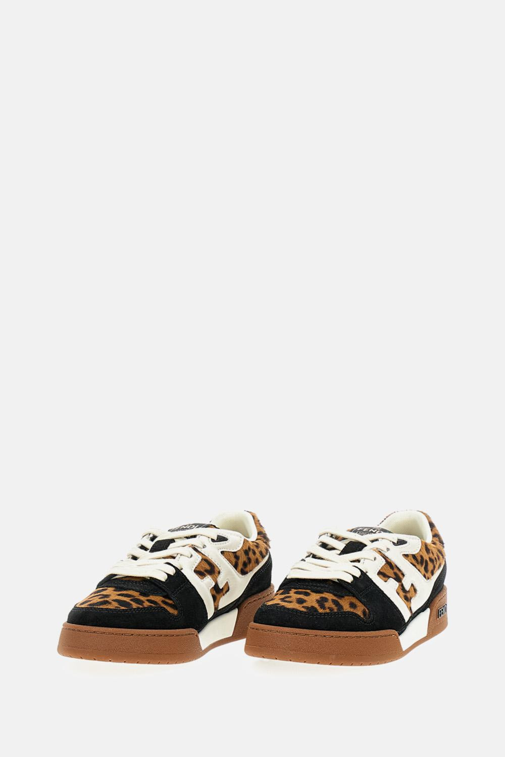 FENDI SNEAKERS IN CALF HAIR - 2