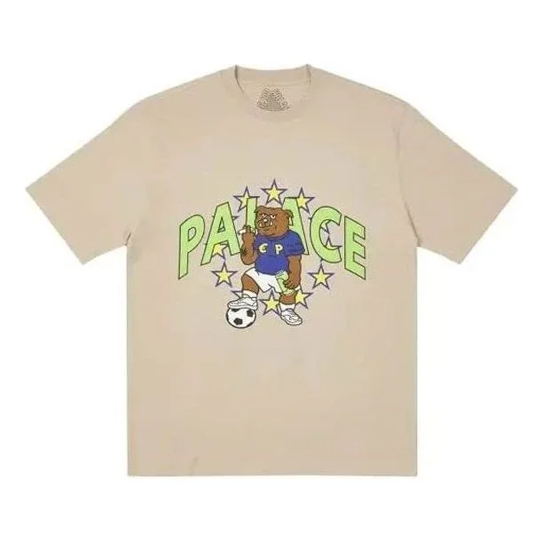 Palace FW21 Euro T-Shirt 'Beige' P21TS145 - 1