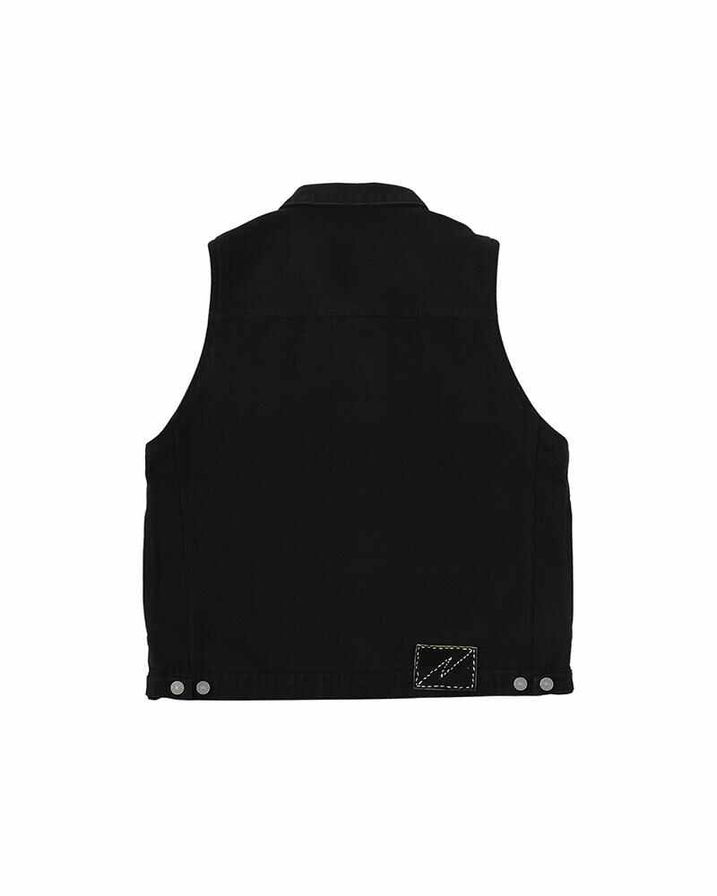 SS 101 VEST CMYK DMGD ONE COLOR - 2