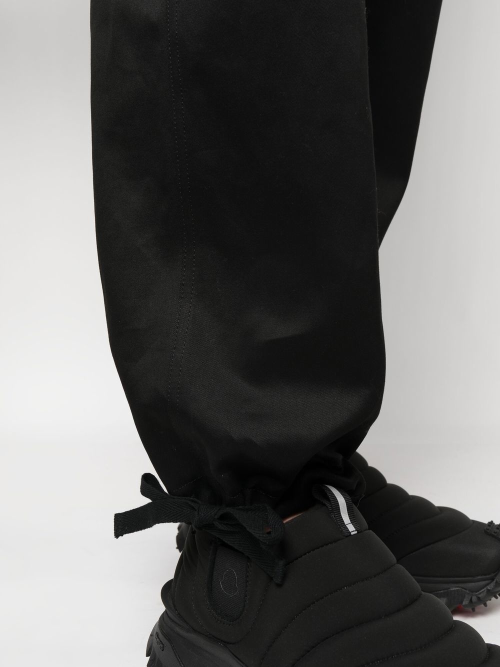 belted chino trousers - 5