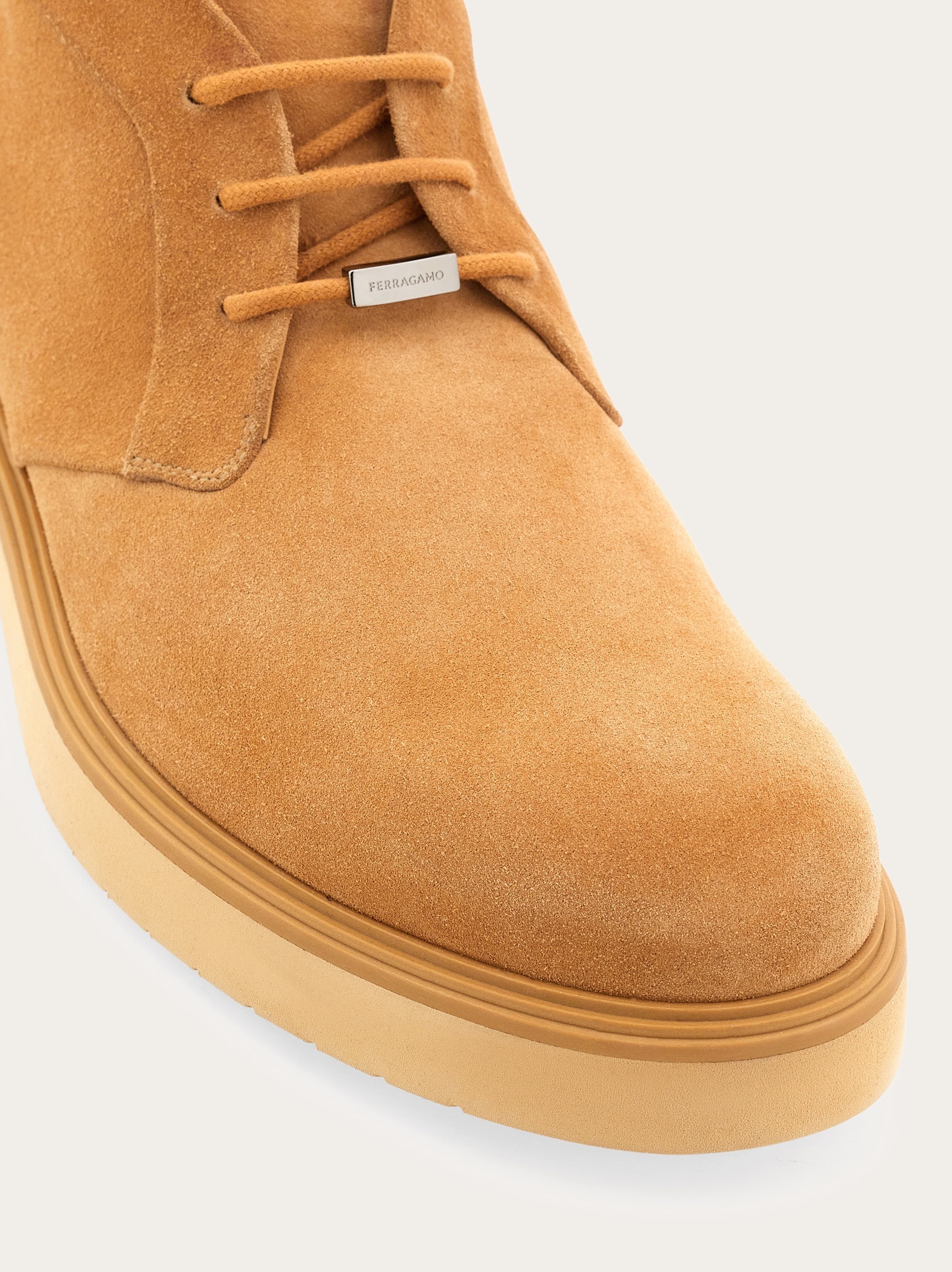 Suede ankle boot - 5