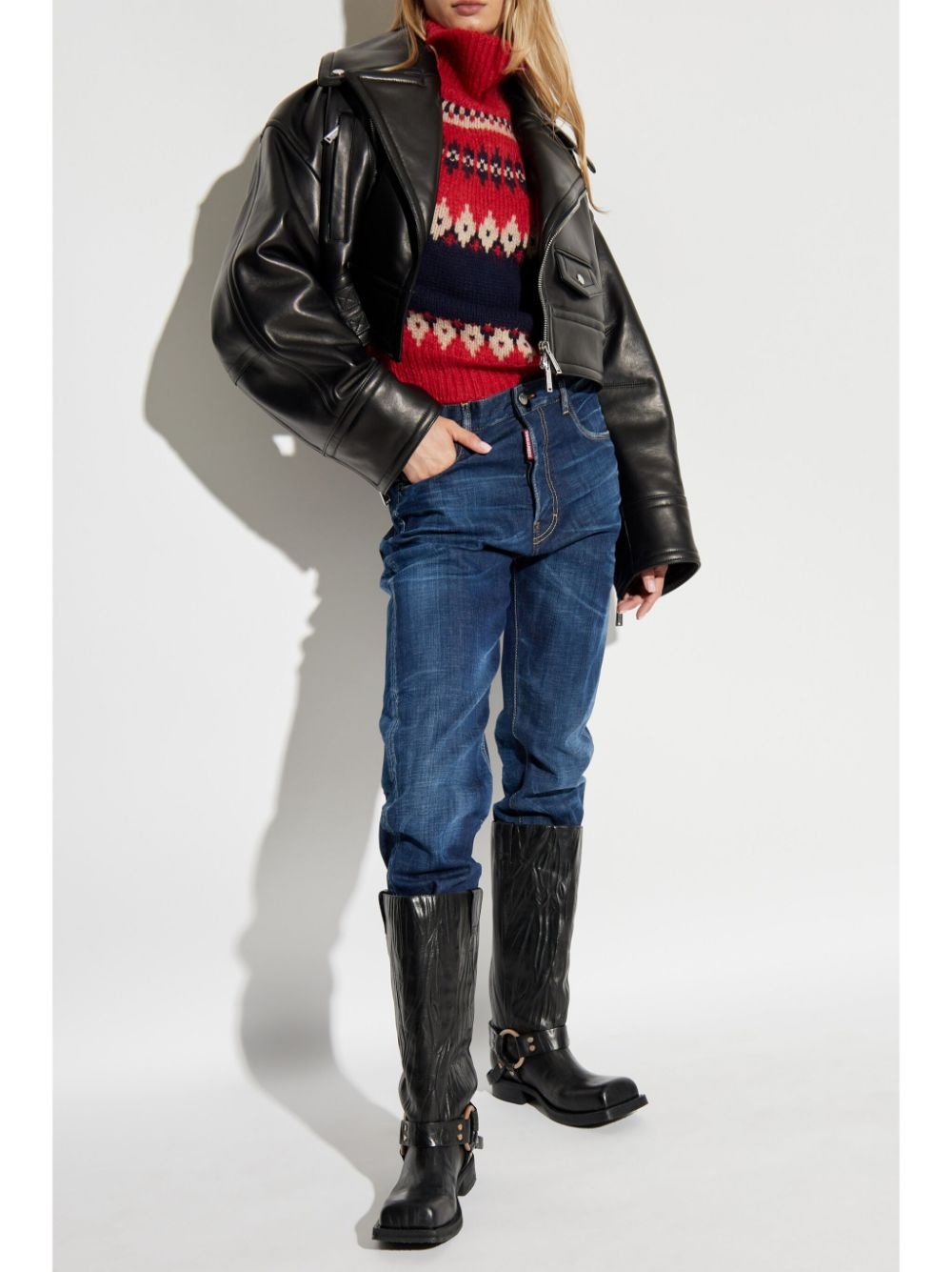 slim-cut jeans - 2