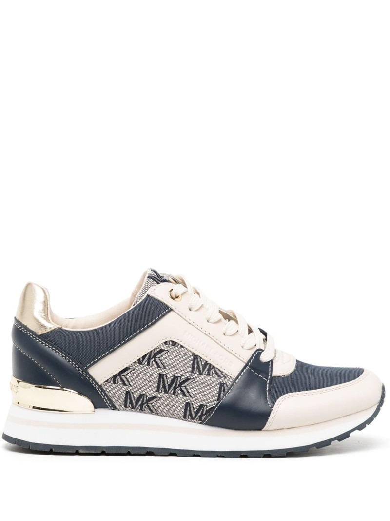 Billie monogram-print sneakers 1
