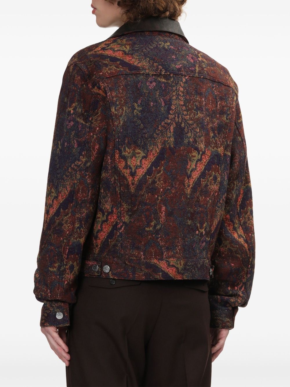 abstract-pattern jacket - 4