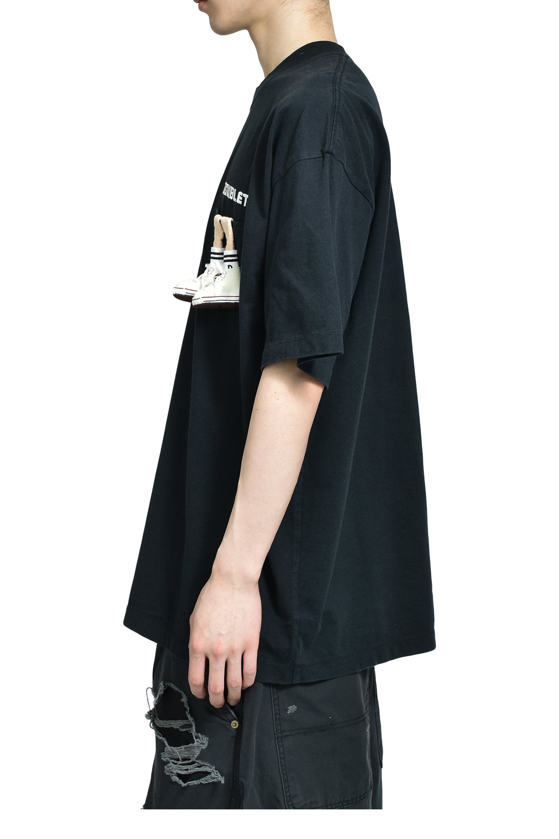 JACK PARCELL ALLSTER EMBROIDERY T-SHIRT / BLK - 3