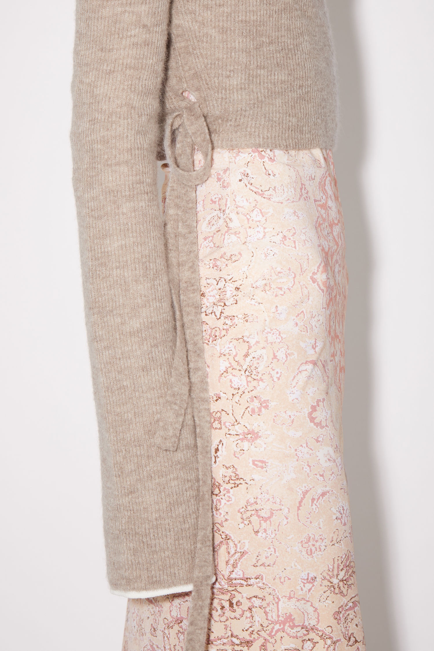 Wrap cardigan - Mushroom beige - 5