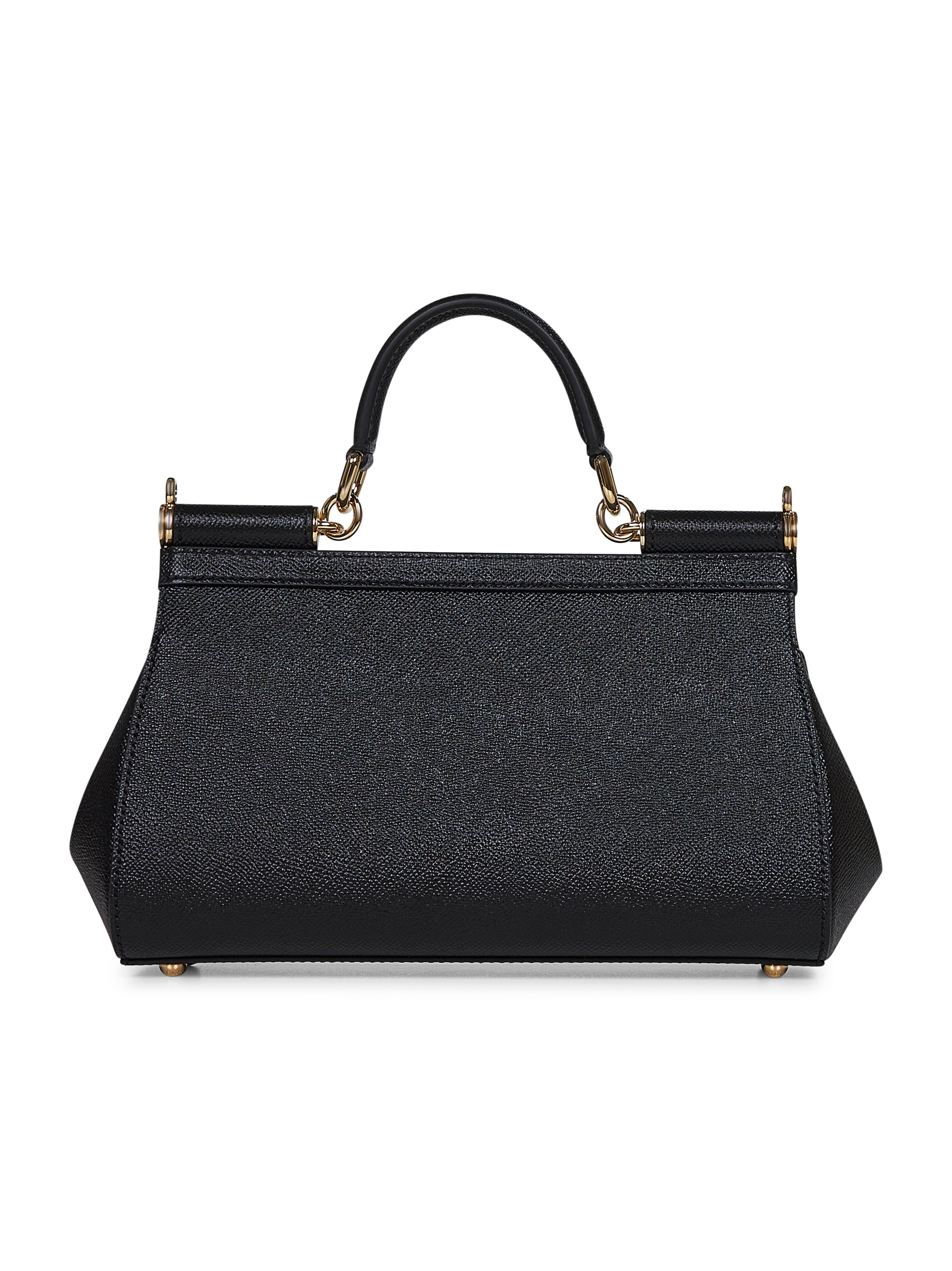 Black medium Sicily handbag - 3