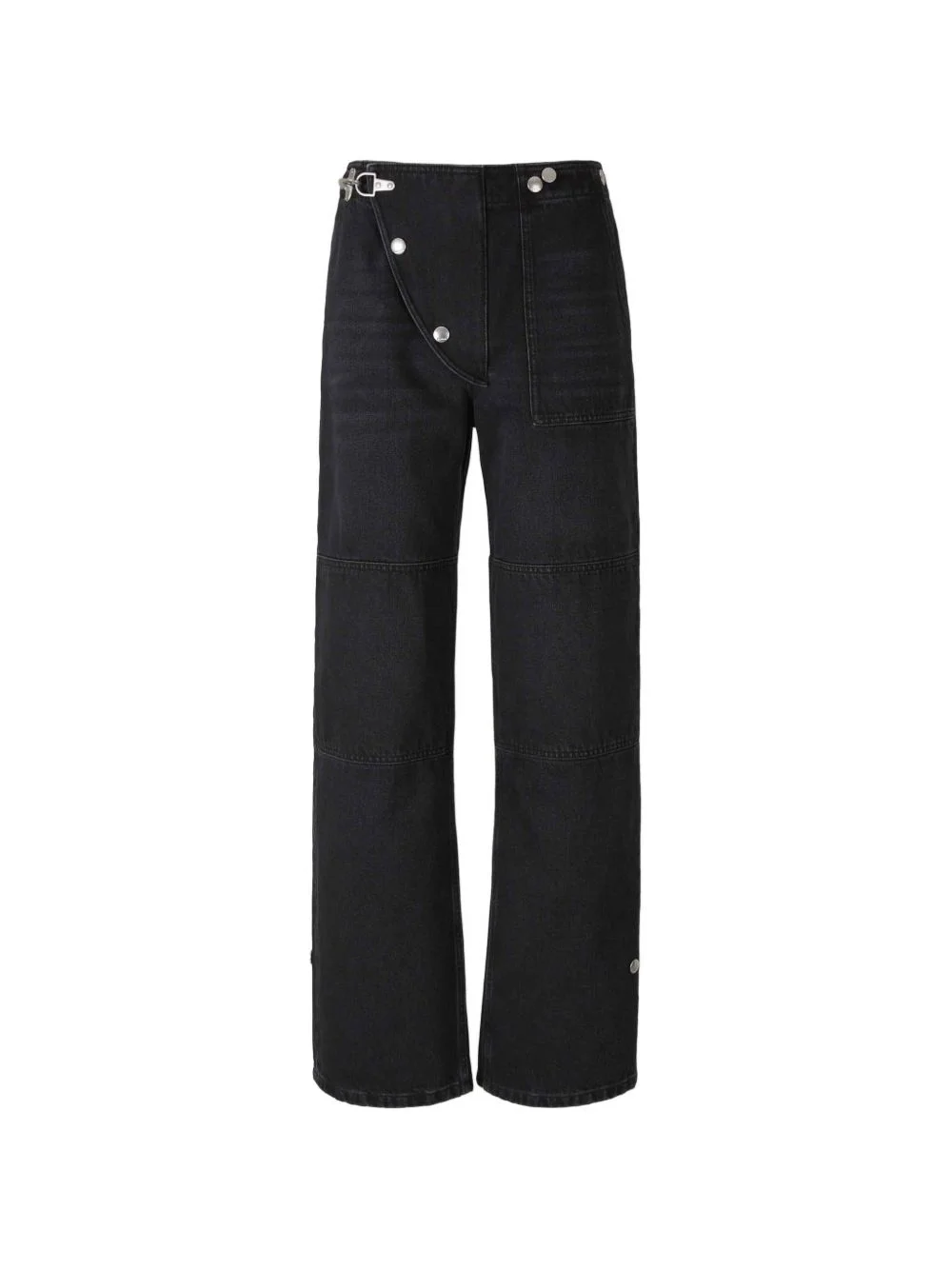 buckle-detail jeans - 1
