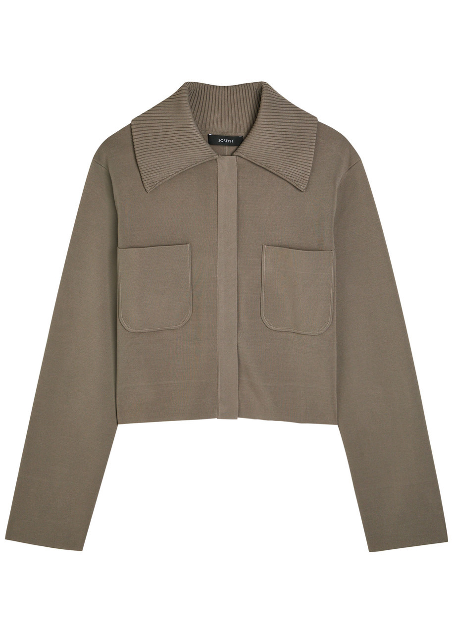 Joseph Milano Cropped Knitted Jacket - 1