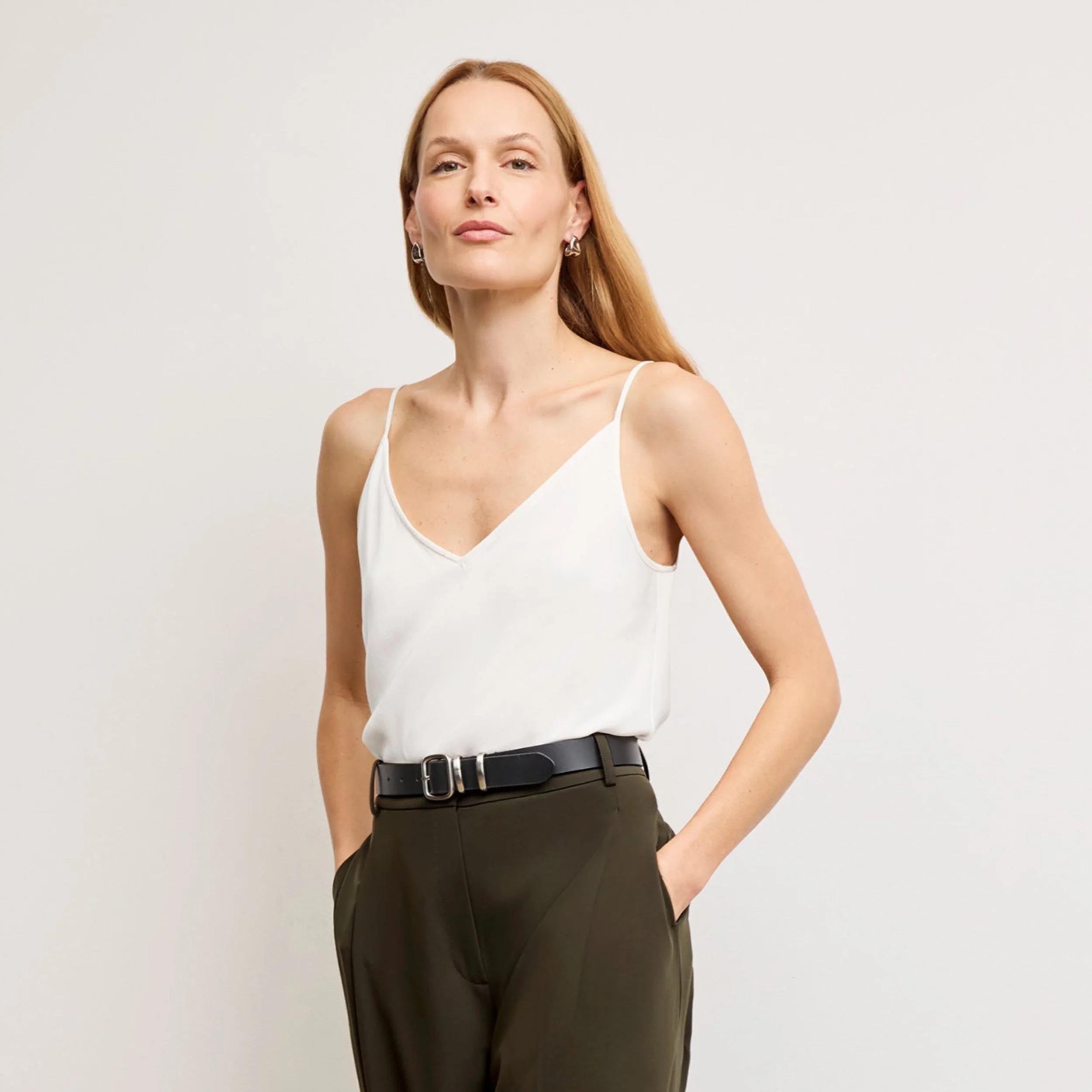 Lisey Layering Cami - Washable Silk - 1