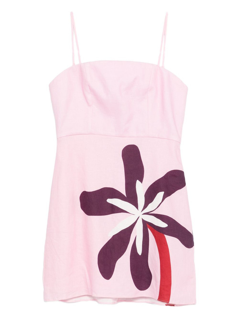 Roma floral mini dress 1
