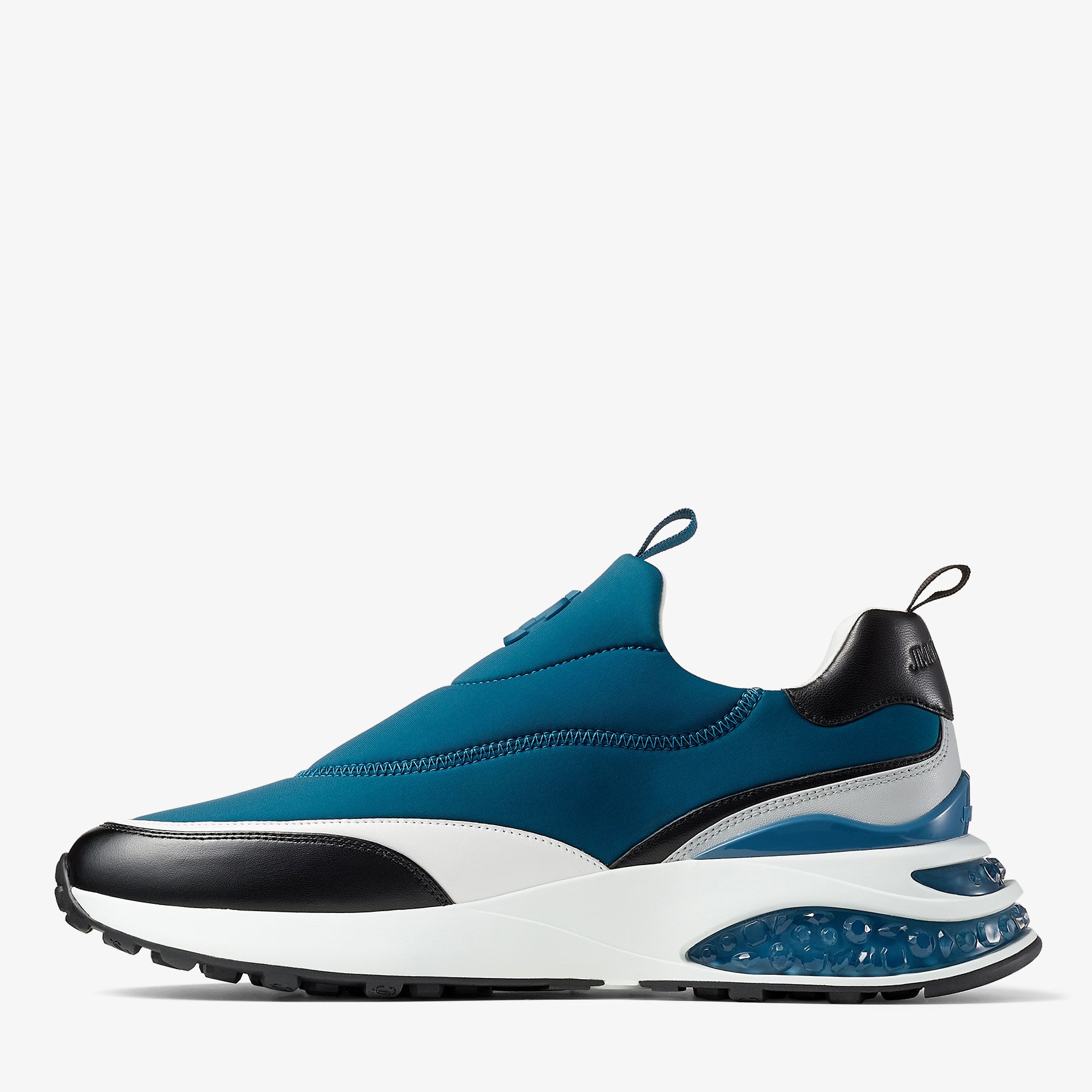 Memphis/m
Prussian Neoprene and Leather Low Top Trainers - 2