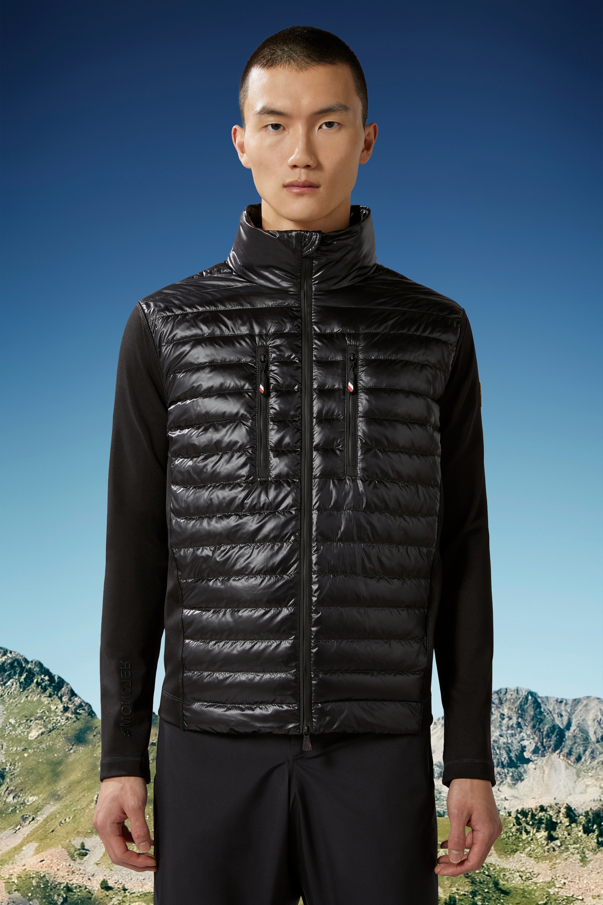 Padded Zip-Up Sweatshirt - 3
