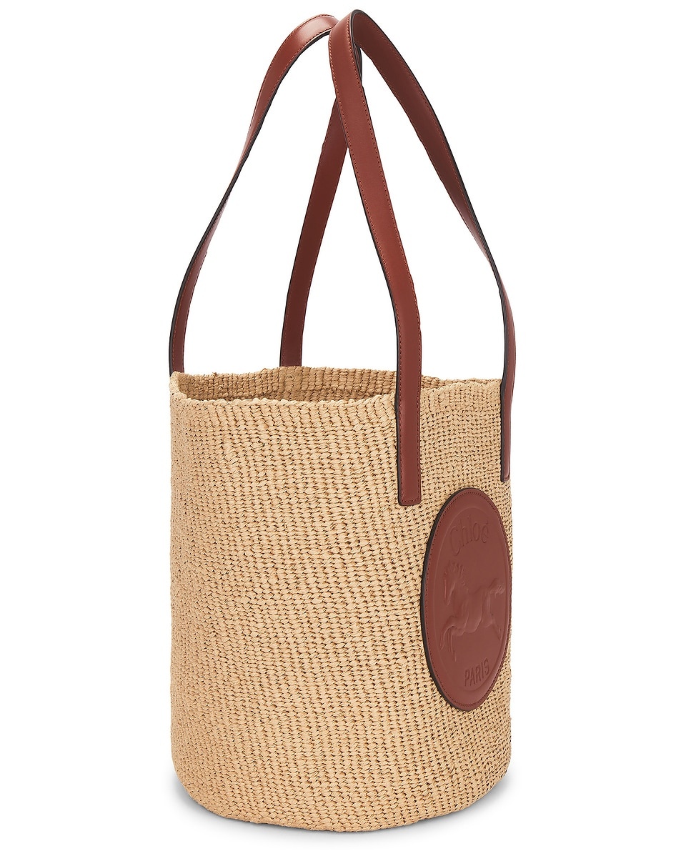 Horse Medal Large Basket Bag - 3