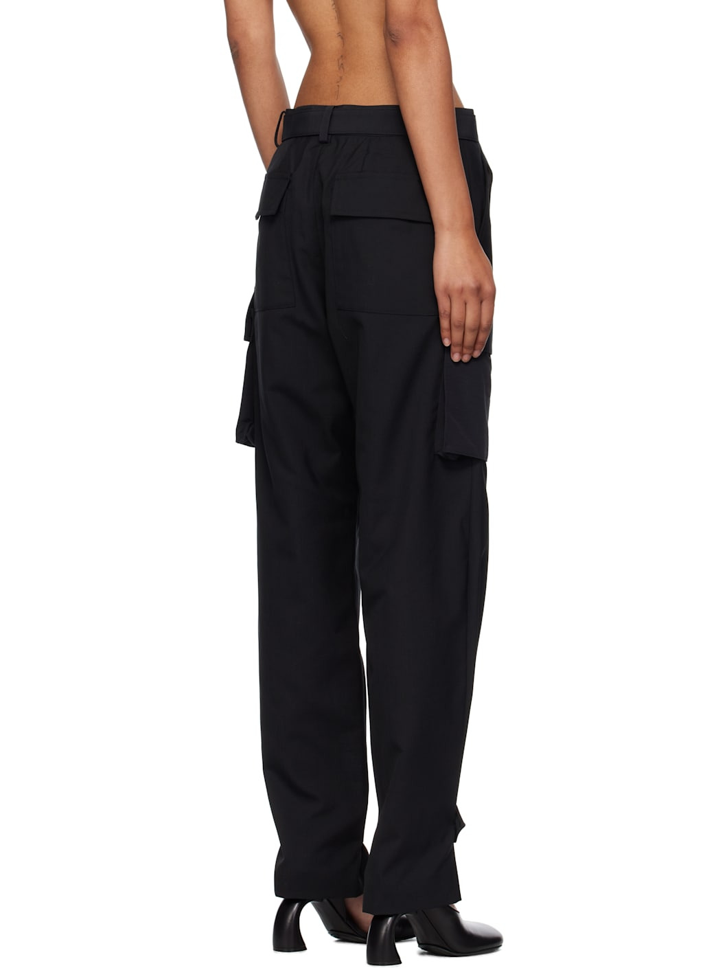 Black Suiting Trousers - 3