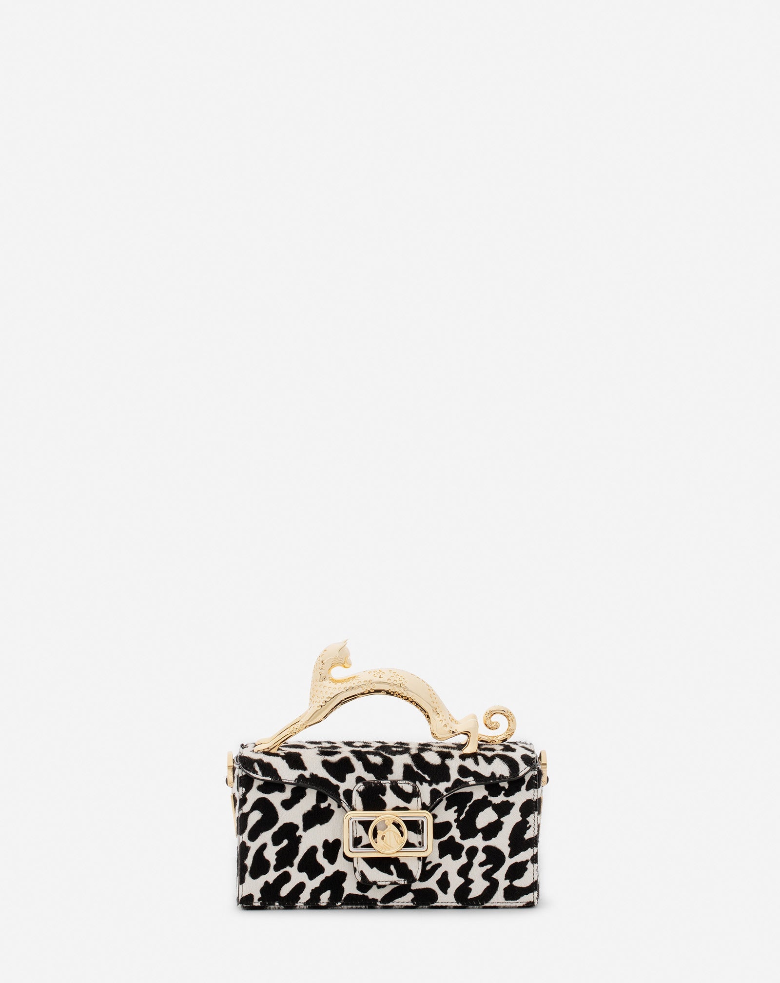 NANO PENCIL CAT BAG IN PONY-EFFECT LEATHER - 1