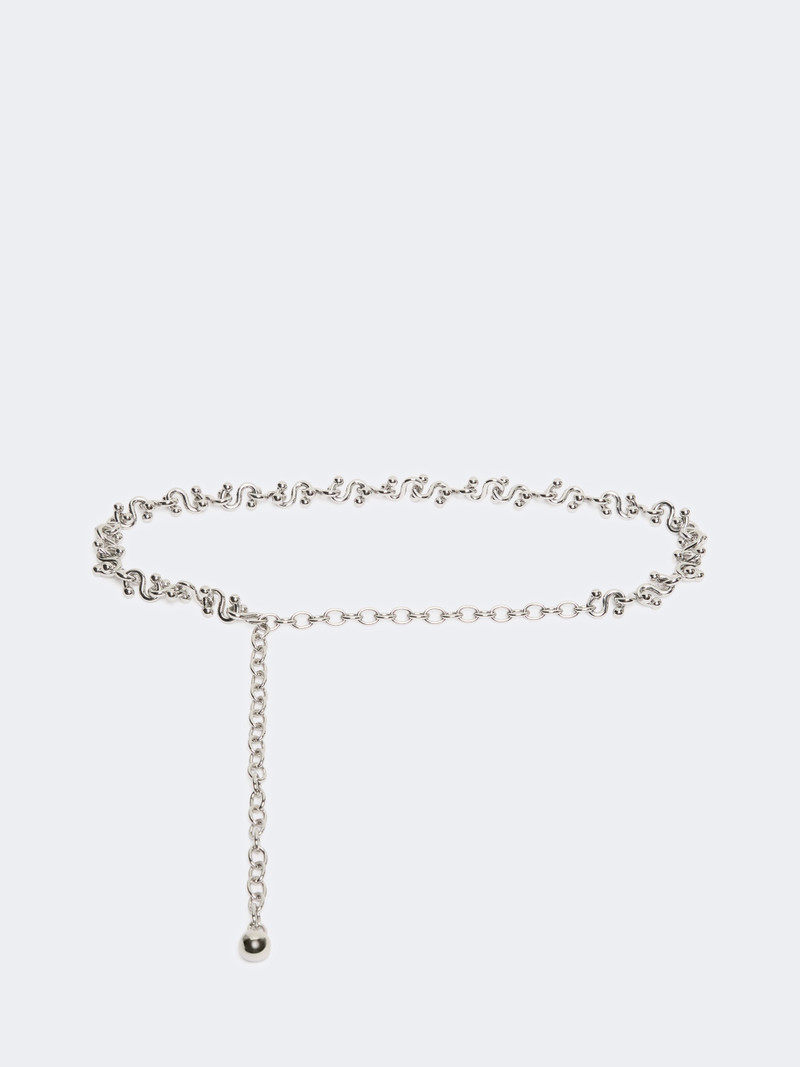 BAMBINA Metal belt - PALLADIUM 1