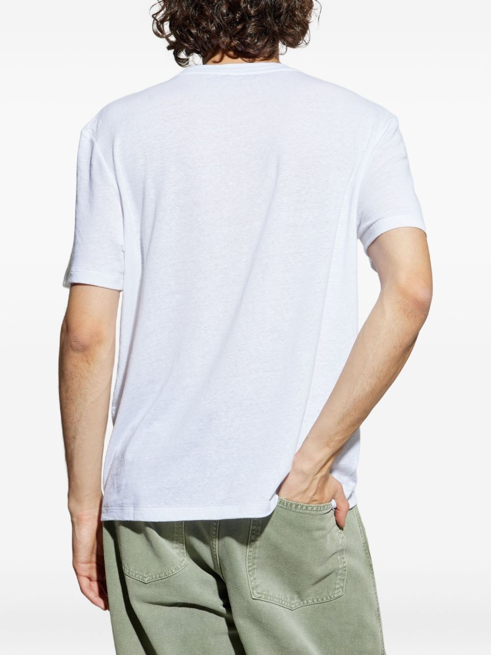 embroidered-logo T-shirt - 4