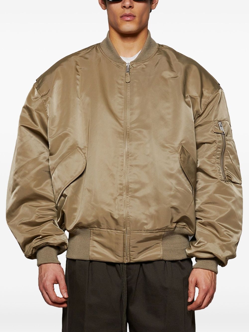 Broad bomber jacket - 3