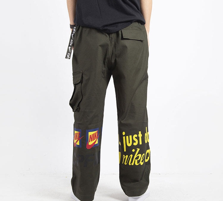 Nike x Cactus Plant Flea Market Track Pants 'Olive' CI5372-220 - 4