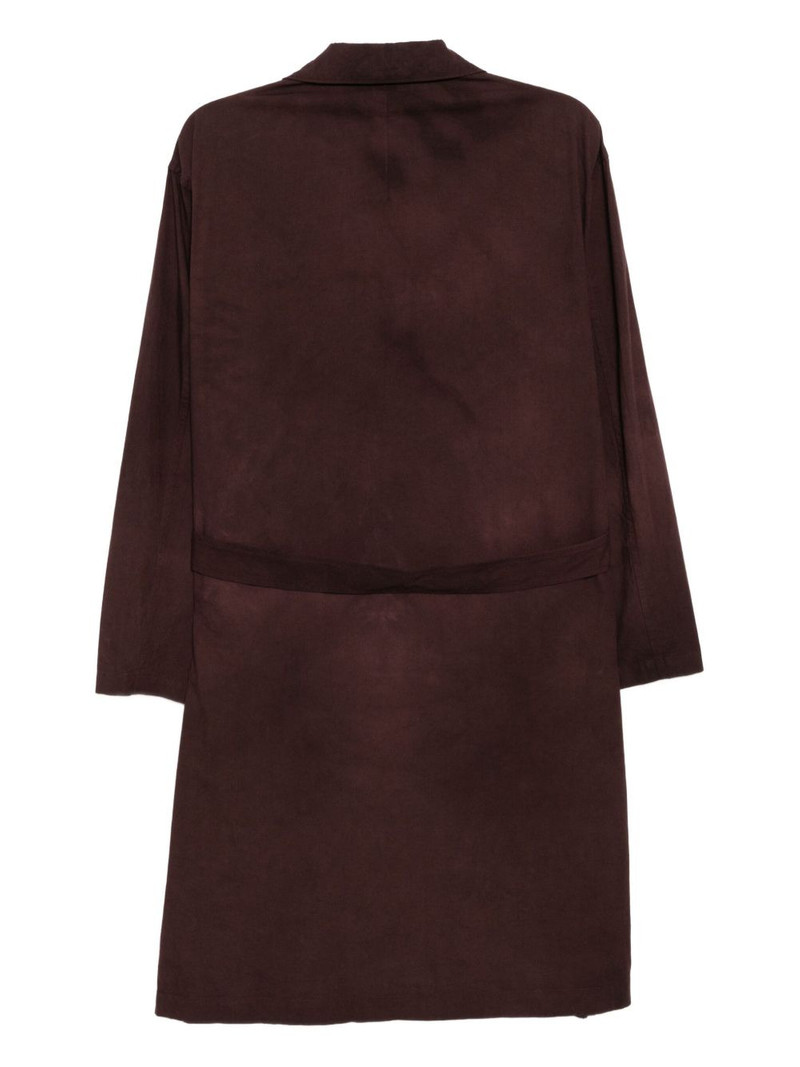 Y's single-breasted coat outlook