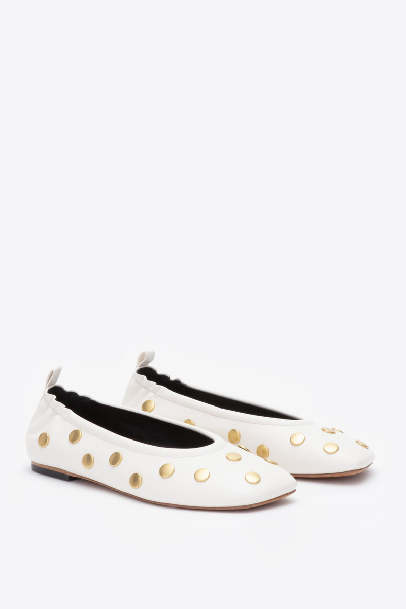 3.1 Phillip Lim ID Stretch Back Ballerina Flat with Studs outlook