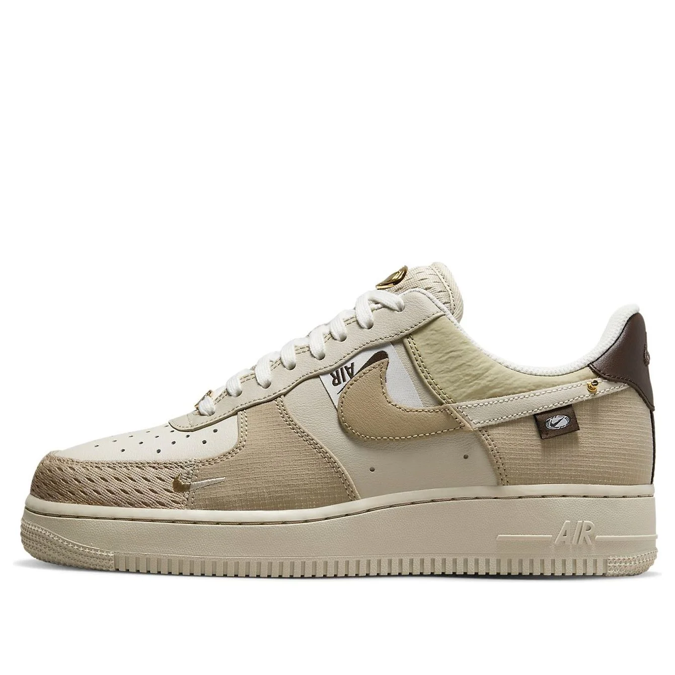(WMNS) Nike Air Force 1 '07 LX 'Tan Bling' DX6061-122 - 1