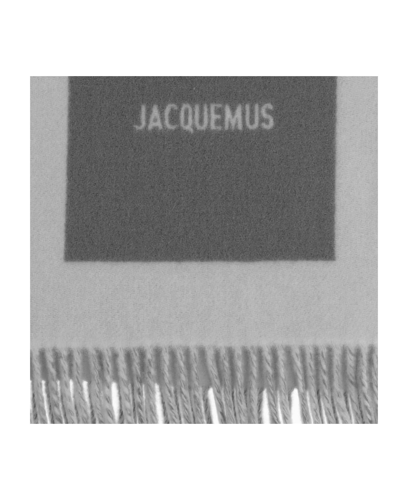 Wool Scarf With Logo - 3