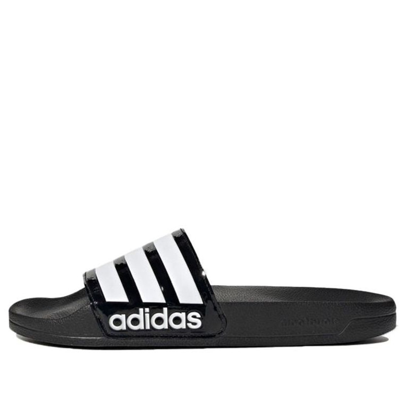 (WMNS) adidas Hirocoledge x Adilette Shower Slide 'Takahashi Hiroko - Black White' FZ2852 1