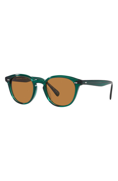 Oliver Peoples Desmon Sun 48mm Polarized Round Sunglasses outlook