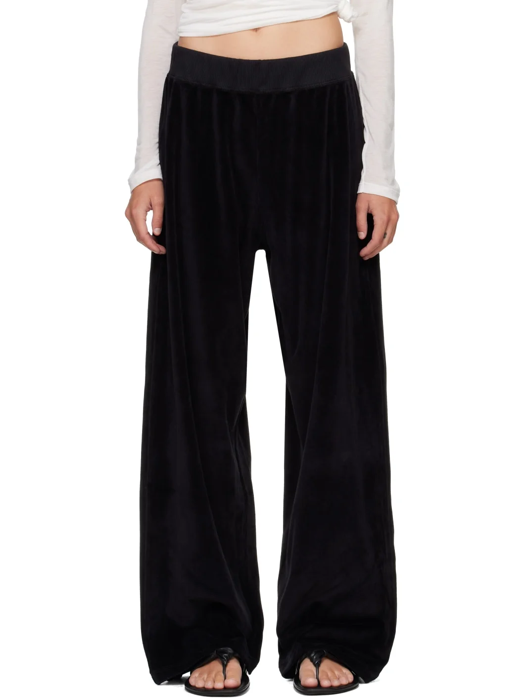 SSENSE Exclusive Black Tre Lounge Pants - 1