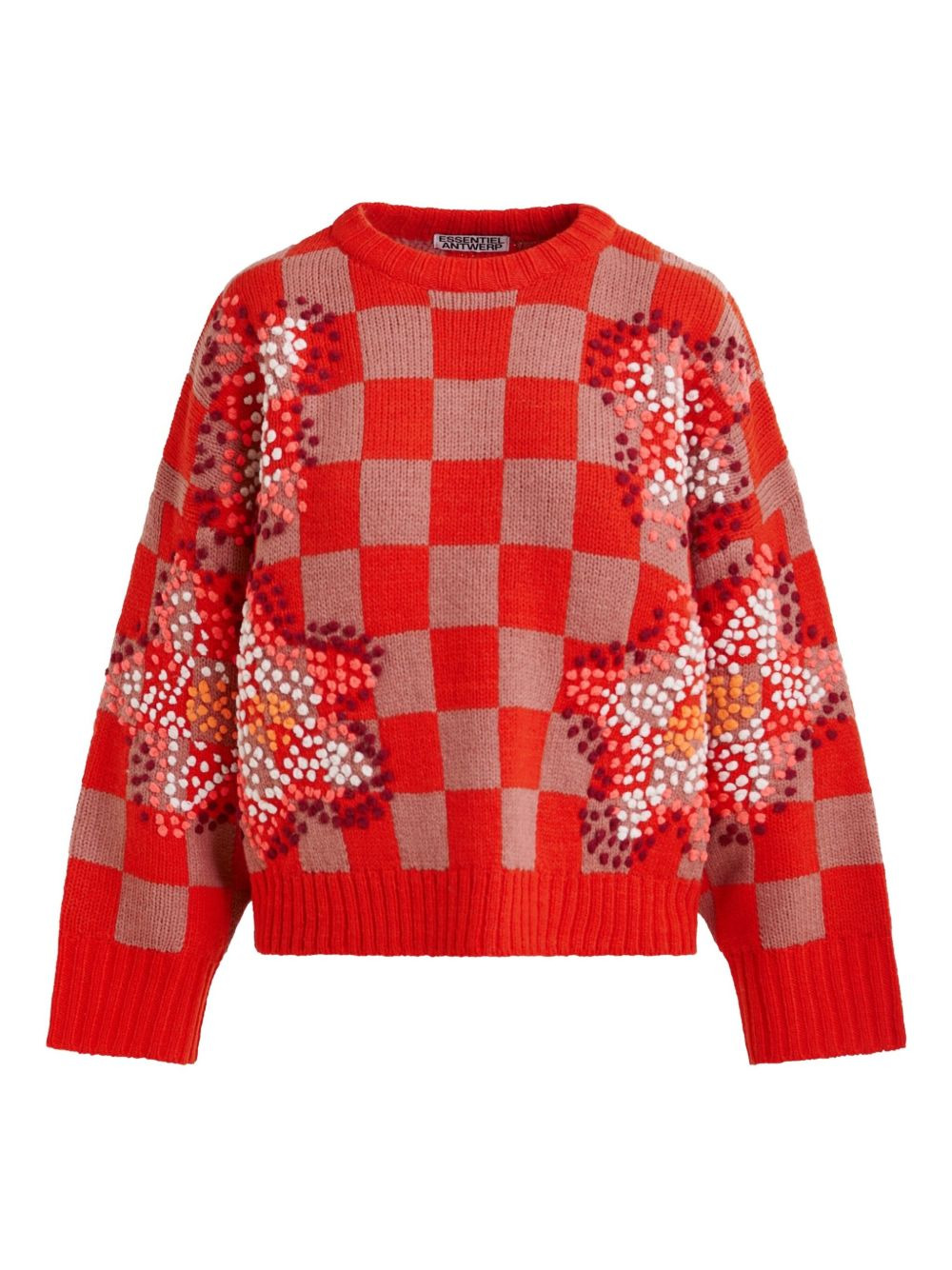Inter checkerboard sweater - 1