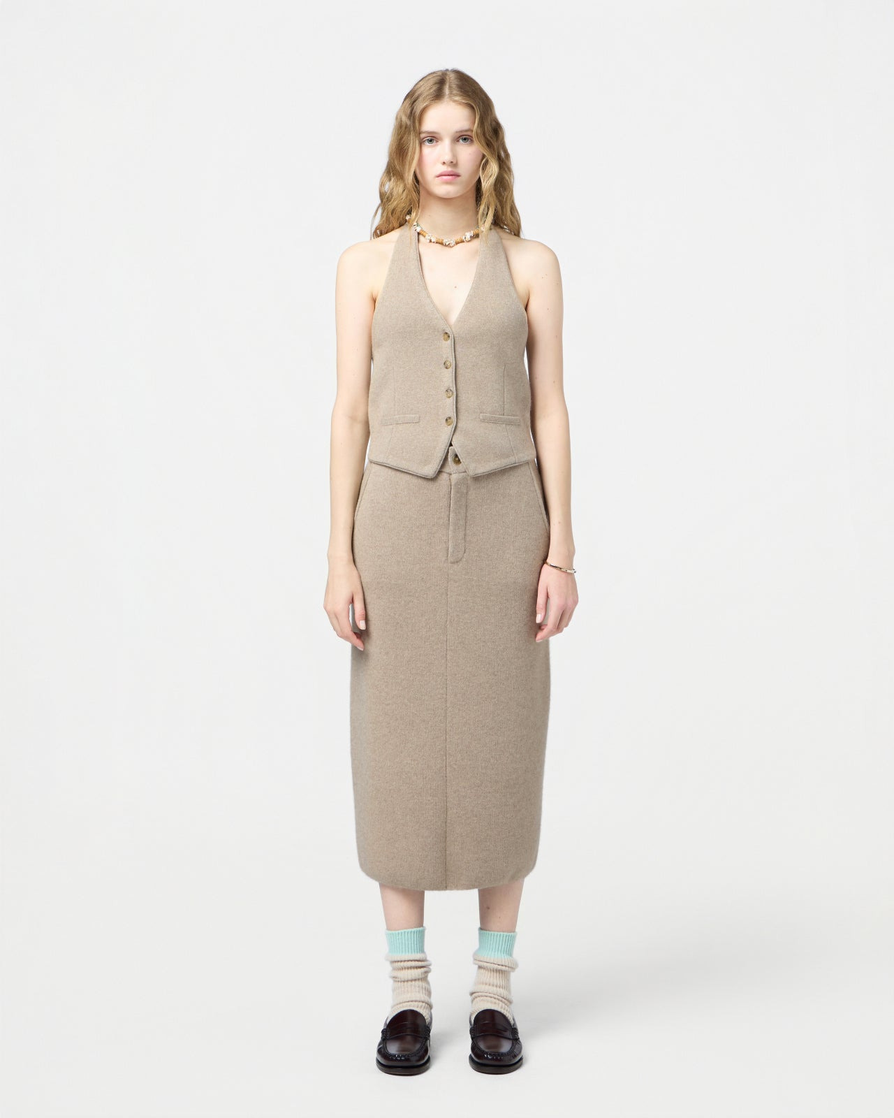 Tailored Halter Vest - 2