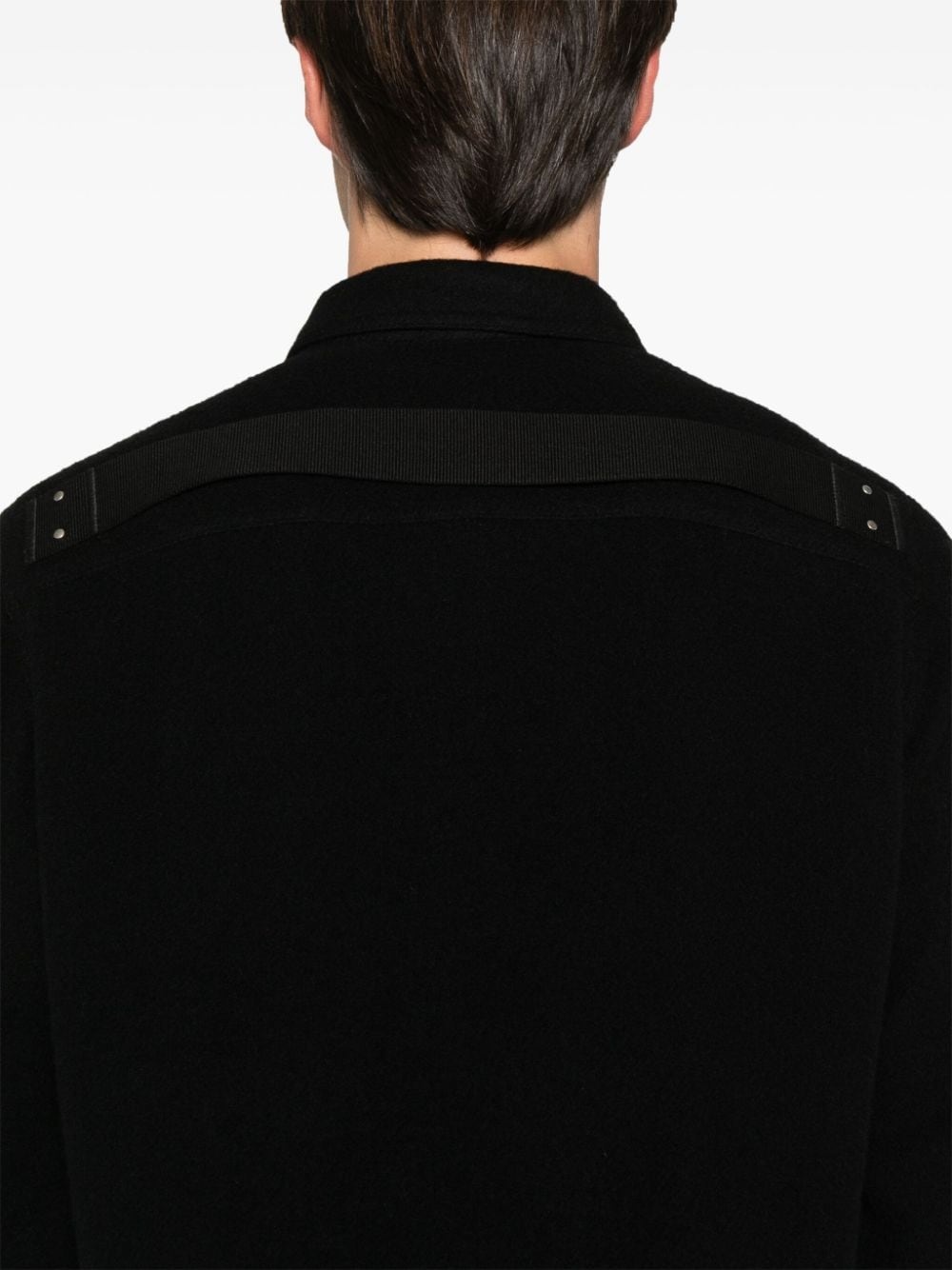 felted shirt jacket - 5