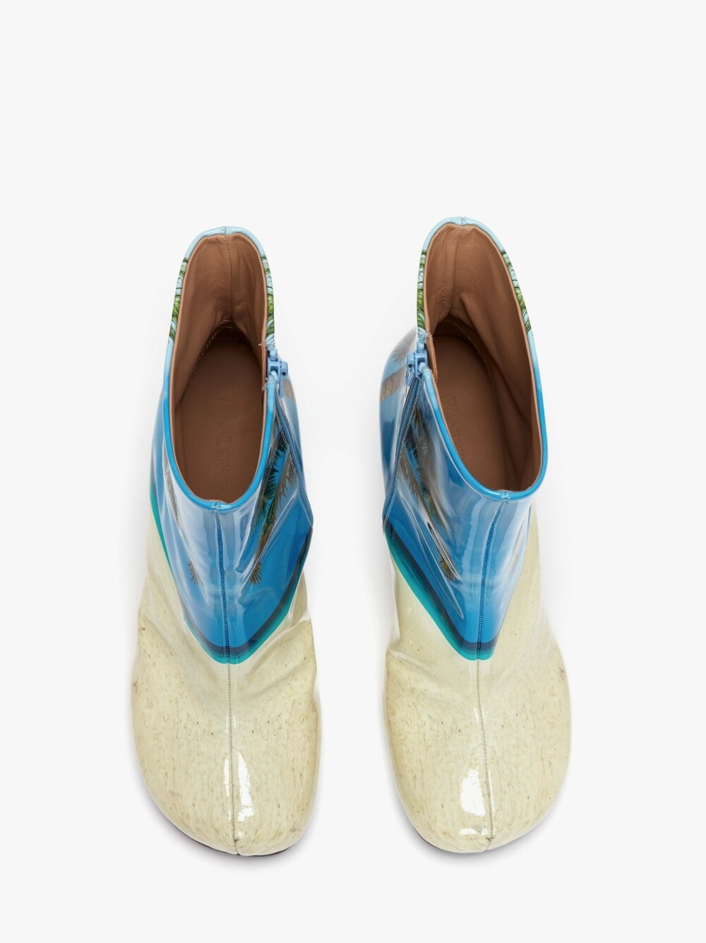 PATENT LEATHER HEEL ANKLE BOOTS - 4