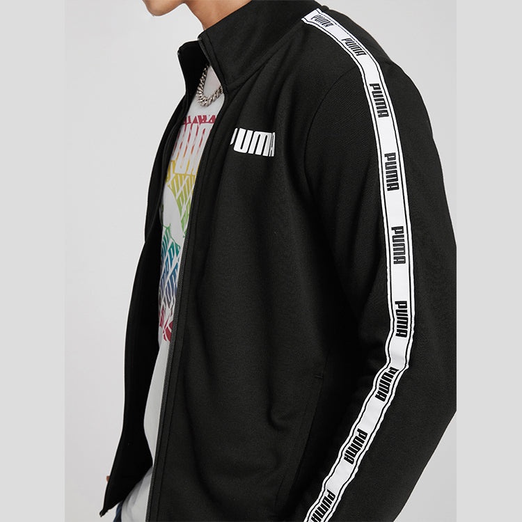 PUMA Full-Zip Jacket 'Black White' 587002-01 - 6