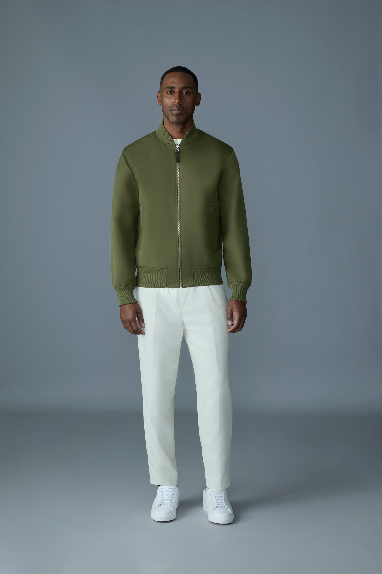 EASTON-SA 2-in-1 Reversible Leather Bomber Jacket - 6