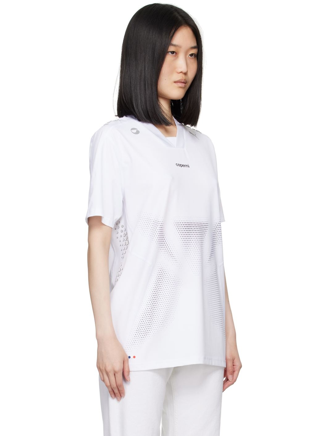 White PUMA Edition Football Jersey T-Shirt - 2