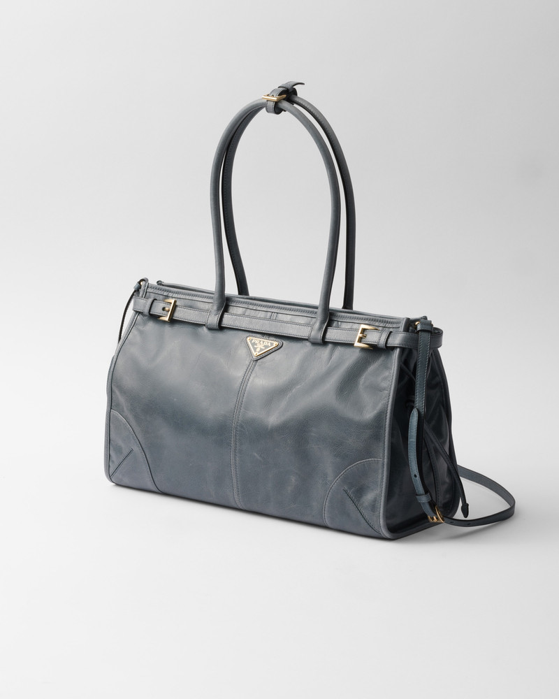 Prada Prada Bonnie large leather handbag outlook