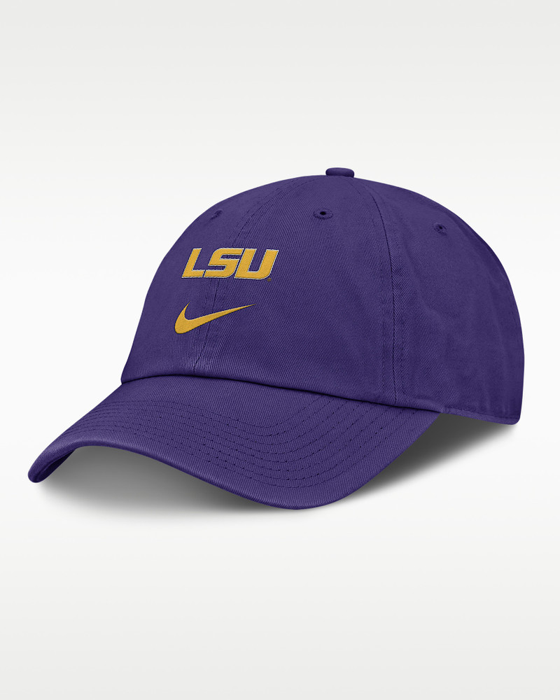 LSU Primetime Club Men's Nike College Adjustable Hat 1